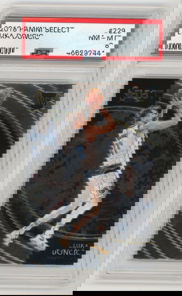 2018 Select Courtside Luka Doncic PSA 8