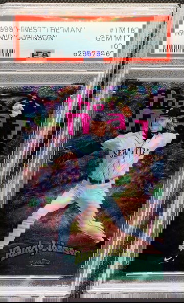 1998 Finest THE MAN RANDY JOHNSON PSA 10 GEM MINT 11/500