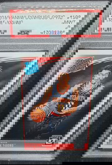 2018 Panini Donruss Optic Trae Young PSA 9