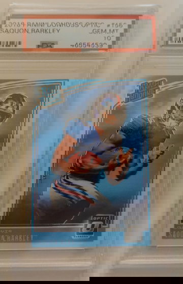 2018 Saquon Barkley Optic Rookie (PSA 10)