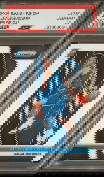 2018 Panini Prizm Jalen Brunson Silver PSA 10