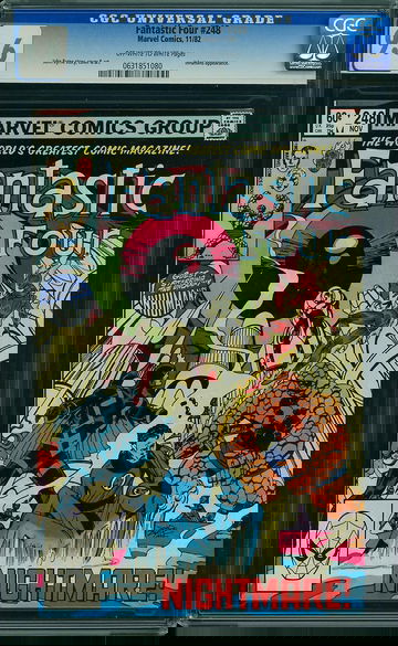 FANTASTIC FOUR #248, CGC 9.6 NM+