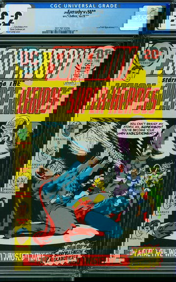SUPERBOY #198, CGC 9.2 NM-
