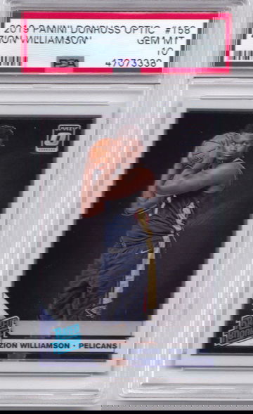 Zion Williamson 2019 Optic PSA 10