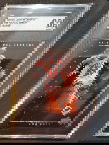 2000 UD Century Legends "The Best" Michael Jordan SGC 8