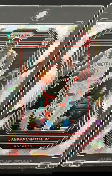 2022 Prizm Jabari Smith Jr Cracked Ice RC 