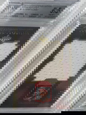 2003-04 Exquisite Collection Extra Lebron James Rookie RC Jersey #23/75￼ 1/1