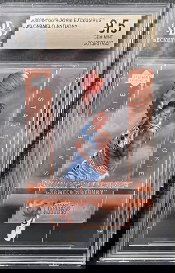 2003 Carmelo Anthony RC UD Rookie Exclusives #3