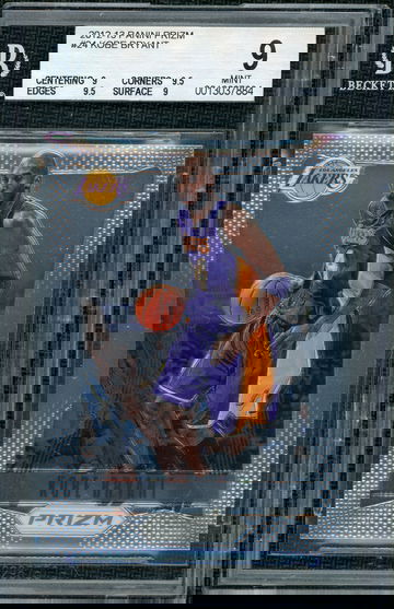 2012 KOBE BRYANT Prizm 24 - MINT - BGS 9 (9, 9.5, 9.5, 9 Subs)