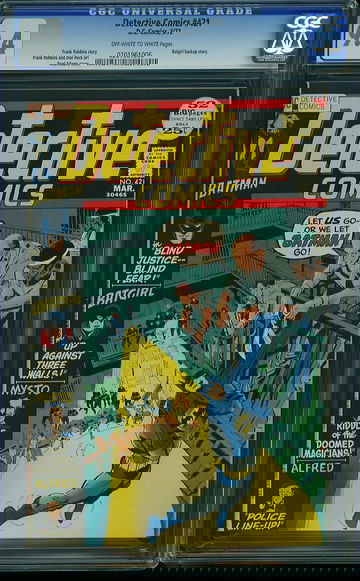 DETECTIVE COMICS #421, CGC 9.4 NM