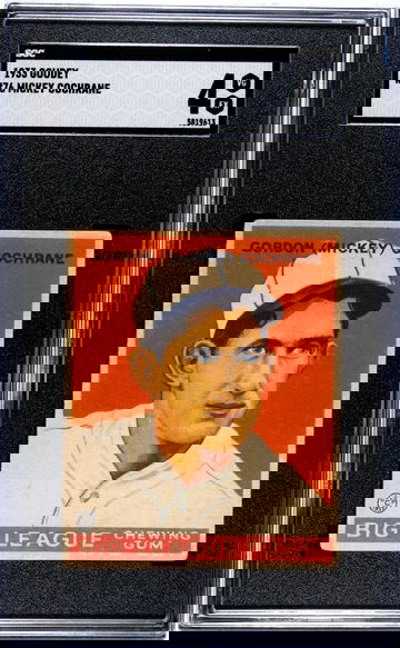 1933 Goudey Mickey Cochrane SGC 4