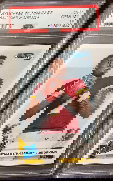 2019 donruss dwayne haskins psa 10