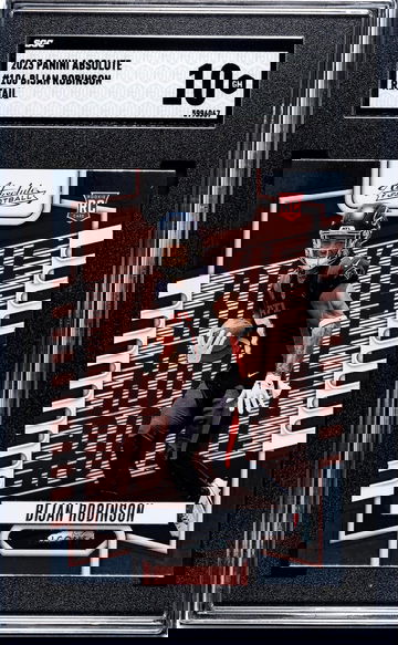 2023 Panini Absolute #106 Bijan Robinson Retail SGC 10