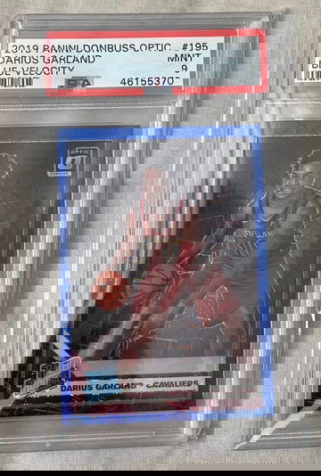 2019 Darius Garland Donruss Optic Blue Velocity (PSA 9)