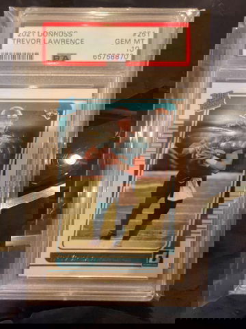 2021 Donruss Trevor Lawrence RC PSA 10