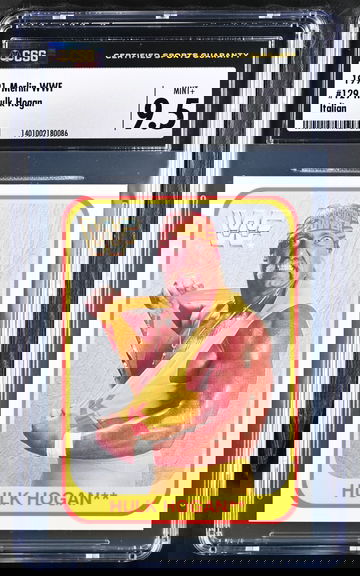 POP 1 Hulk HOGAN 1991 Merlin WWF Italy #129