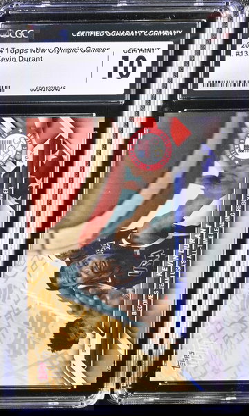 2024 TOPPS NOW OLYMPIC GAMES KEVIN DURANT #13 CGC 10