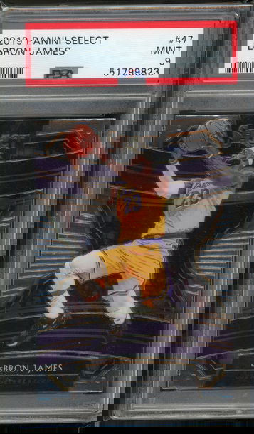 2019 Select Lebron James PSA 9