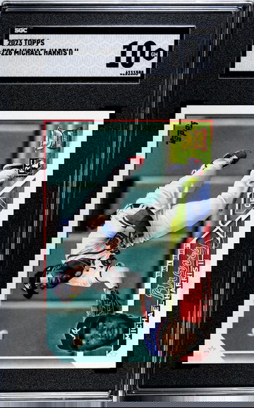 2023 Topps #226 Michael Harris II Atlanta Braves Rookie RC SGC 10