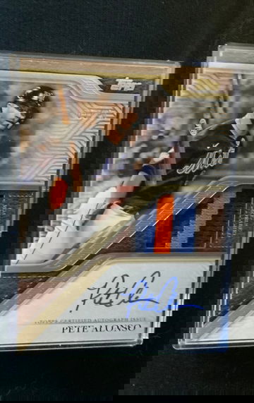 2024 Topps Reverence Pete Alonso autographed patch card