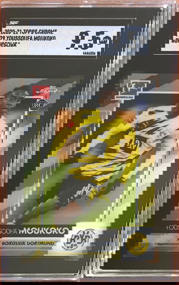 2020-21 Topps Chrome Bundesliga #29 Youssoufa Moukoko SGC 9.5