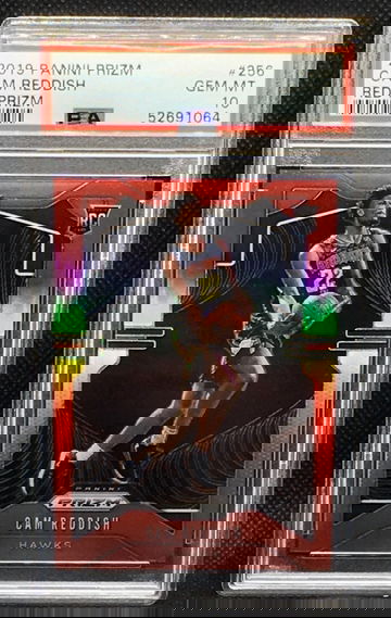 2019-20 Cam Reddish Panini Prizm Red Rookie /299 PSA 10