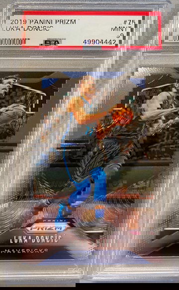 2019 Prizm Luka Doncic PSA 9