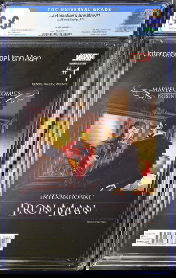 International Iron Man #1 CGC 9.8 WP (2016) Hip Hop Variant Cover