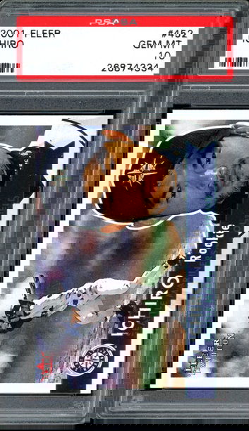 ICHIRO SUZUKI 2001 FLEER #452 PSA 10 RC