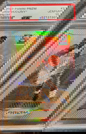2012 Prizm Jrue Holiday Silver PSA 10