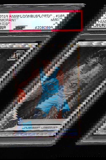 2019 Donruss Optic Fanatics JA Morant PSA 9