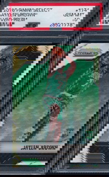 Jaylen Brown 2016 Prizm Silver RC-Labeled as Select