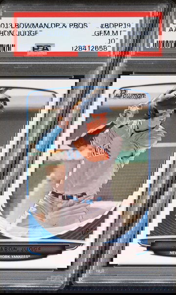 2013 BOWMAN DRAFT PICKS & PROSPECTS #BDPP19 AARON JUDGE PSA 10