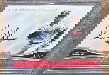 2013 Topps Tier One Kenny Lofton Crowd Pleaser Auto /59