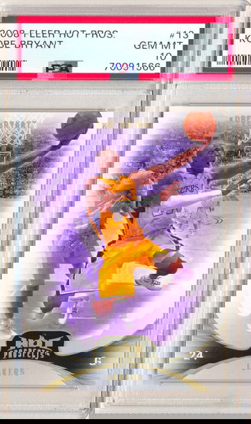 2008 Fleer Hot Prospect #13 Kobe Bryant PSA 10 LOW POP