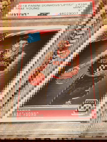 2018-19 trae young optic psa 9