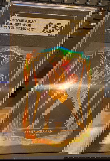 James Wiseman Select Die-Cut Tie-Dye /25 SGC 9.5