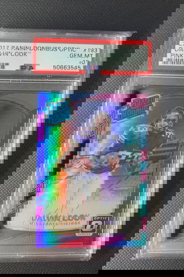 2017 Optic Pink Dalvin Cook PSA 10 Gem Mint 