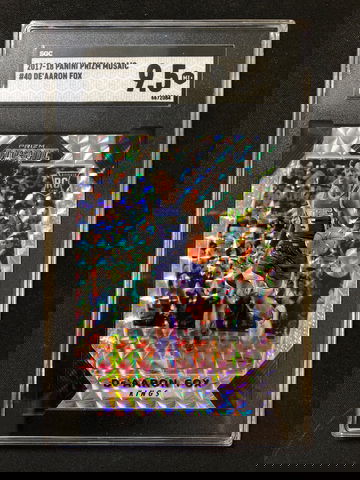 2017-18 Panini Mosaic Prizm - DeAaron Fox - Rookie SGC 9.5 Mint+
