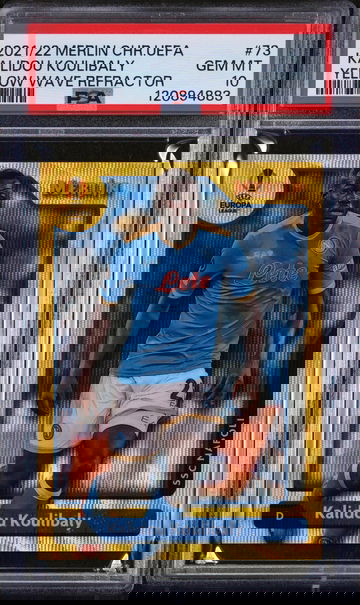 2021 Merlin Chrome #73 Kalidou Koulibaly /225 PSA 10