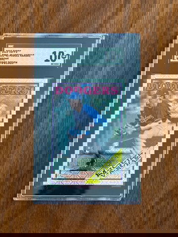 2023 Topps Series 1 Silver Pack Mojo #T88C-48 MIGUEL VARGAS RC SGC 10 Dodgers