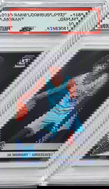 2019 Panini Donruss Optic Ja Morant PSA 10 RC Rookie Card #168