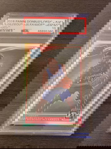 Shai Gilgeous Alexander Holo Silver Psa10 