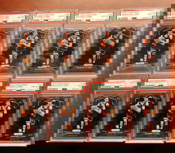 (8) 2019 Prizm Brandon Clarke PSA 10