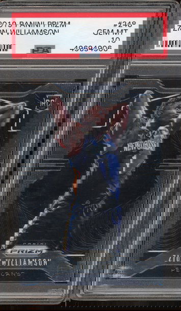 2019 prizm Zion Williamson psa 10 248