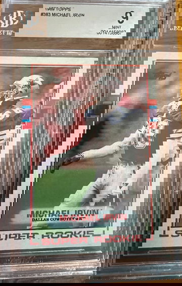 1989 Topps Micheal Irvin