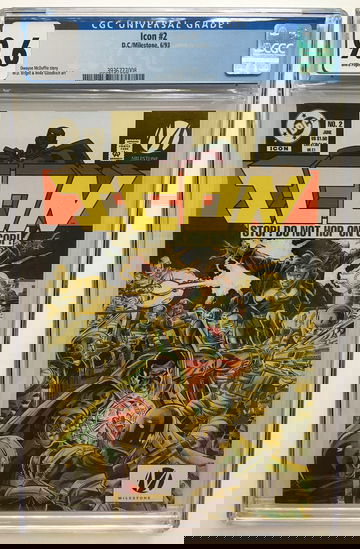 Icon #2 CGC 9.6 STOP! "DO NOT HOP  ON COP!"" FREE S/H.