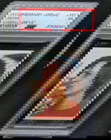 1974 Bergmann-Verlag Fussball WM 74 #157 Johan Cruyff PSA 1