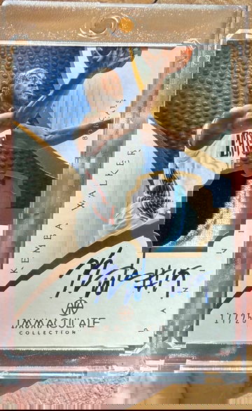 2012 Panini Immaculate Collection Kemba Walker Rookie Patch Auto RPA /25