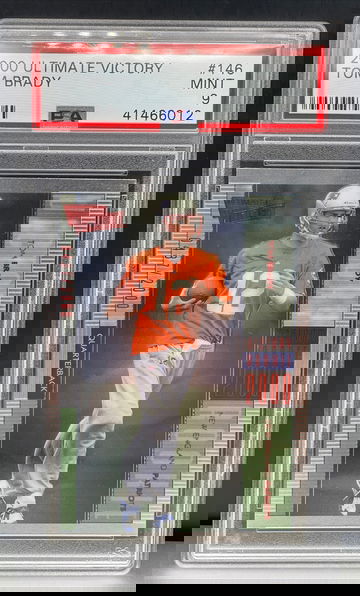 2000 ultimate victory Tom Brady PSA 9 MINT